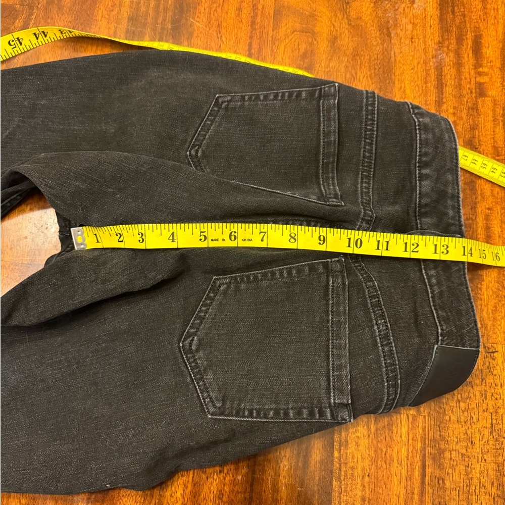 Ralph Lauren black jeans 10P petite average skinny jeans zipper - Picture 8 of 11